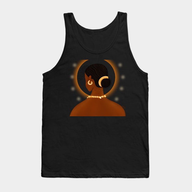 Brown Sugar Tank Top by AngelHeartArt